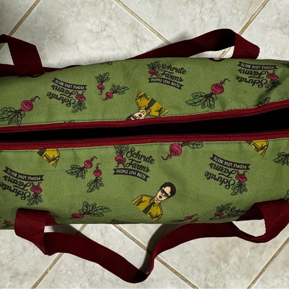 Green Culturefly 19in The Office | Schrute Farms Duffle Bag Weekender - Picture 3 of 5